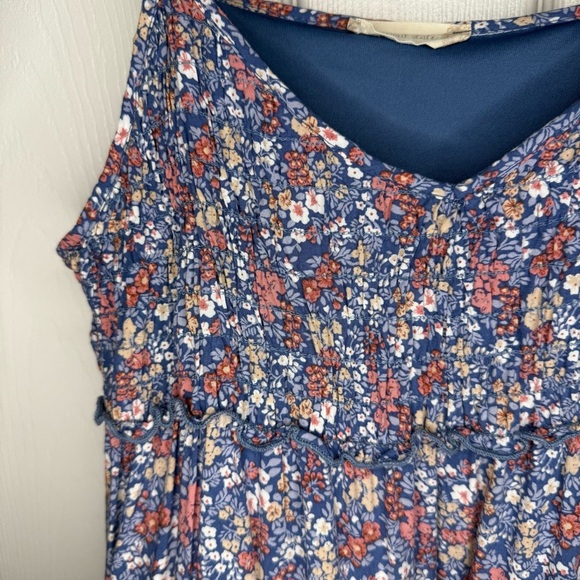 Altar'd State Blue Floral Dress Size Medium GUC - Picture 3 of 5